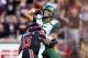 LOUISVILLE, KY - SEPTEMBER 01: Brad Kaaya #15 of the Miami Huricanes throws a pass during the game against the Louisville Cardinals at Papa John's Cardinal Stadium on September 1, 2014 in Louisville, Kentucky. (Photo by Andy Lyons/Getty Images)