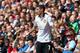 BURNLEY, ENGLAND - AUGUST 30: Angel Di Maria of Manchester United shows his emotions during the Barclays Premier League match between Burnley and Manchester United at Turf Moor on August 30, 2014 in Burnley, England. (Photo by Clive Brunskill/Getty Imag