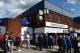 LONDON, ENGLAND - AUGUST 23: Fans queue outside the club store during the Premiere League match between Crystal Palace and West Ham United at Selhurst Park on August 23, 2014 in London, England. (Photo by Tom Dulat/Getty Images)
