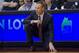 Mar 11, 2013; Asheville, NC, USA; Charleston Cougars head coach Doug Wojcik looks on during the second half against the Davidson Wildcats in the championship game of the Southern Conference Tournament at US Cellular Center. Davidson defeated Charleston 74