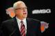 NEW YORK, NY - MARCH 18: Phil Jackson addresses the media during his introductory press conference as President of the New York Knicks at Madison Square Garden on March 18, 2014 in New York City. (Photo by Maddie Meyer/Getty Images)
