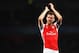 LONDON, ENGLAND - AUGUST 27: Per Mertesacker of Arsenal celebrates at the end of the UEFA Champions League Qualifier 2nd leg match between Arsenal and Besiktas at the Emirates Stadium on August 27, 2014 in London, United Kingdom. (Photo by Shaun Botteri