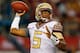 ARLINGTON, TX - AUGUST 30: Jameis Winston #5 of the Florida State Seminoles passes against the Oklahoma State Cowboys in the first half of the Advocare Cowboys Classic at AT&T Stadium on August 30, 2014 in Arlington, Texas. (Photo by Tom Pennington/Gett