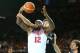 BILBAO, SPAIN - SEPTEMBER 2: DeMarcus Cousins #12 of the USA Basketball Men's National Team rebounds the ball during a game against the New Zealand Basketball Men's National Team during the 2014 FIBA World Cup at Bizkaia Arena in Bilbao Exhibition Centre