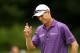 PARAMUS, NJ - AUGUST 23: John Senden of Australia reacts on the third green during the third round of The Barclays at The Ridgewood Country Club on August 23, 2014 in Paramus, New Jersey. (Photo by Darren Carroll/Getty Images)