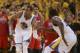 Andre Iguodala and Draymond Green bring a defensive presence to the forward position.