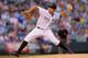 DENVER, CO - AUGUST 20: Starter Jorge De La Rosa #29 of the Colorado Rockies pitches during the second inning against the Kansas City Royals at Coors Field on August 20, 2014 in Denver, Colorado. (Photo by Justin Edmonds/Getty Images)