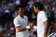 LONDON, ENGLAND - JULY 06: Novak Djokovic of Serbia shakes hands with Roger Federer of Switzerland after their Gentlemen's Singles Final match on day thirteen of the Wimbledon Lawn Tennis Championships at the All England Lawn Tennis and Croquet Club on J