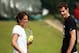 Mauresmo and Murray at Wimbledon.