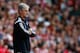 SOUTHAMPTON, ENGLAND - AUGUST 23: Manager Alan Irvine of West Brom looks on during the Barclays Premier League match between Southampton and West Bromwich Albion at St Mary's Stadium on August 23, 2014 in Southampton, England. (Photo by Steve Bardens/Get