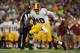 BALTIMORE, MD - AUGUST 23: Quarterback Robert Griffin III #10 of the Washington Redskins scrambles during a preseason game against the Baltimore Ravens at M&T Bank Stadium on August 23, 2014 in Baltimore, Maryland. (Photo by Larry French/Getty Images)