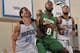 ORLANDO, FL - JULY 10: Aaron Gordon 00 and Devyn Marble #8 of the Orlando Magic box out against O.D. Anosike #60 of the Boston Celtics during the Samsung NBA Summer League 2014 on July 10, 2014 at Amway Center in Orlando, Florida. NOTE TO USER: User expre