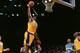 LOS ANGELES - 1999: Shaquille O'Neal #34 of the Los Angeles Lakers goes for a dunk against the Vancouver Grizzlies during an NBA game circa 1999 at the Forum in Los Angeles, California. NOTE TO USER: User expressly acknowledges and agrees that, by downlo