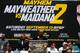 Mayweather promoting his rematch with Marcos Maidana