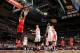 CLEVELAND, OH - FEBRUARY 5: Matt Barnes #22 of the Los Angeles Clippers goes up for a dunk against the Cleveland Cavaliers during the game on February 5, 2015 at Quicken Loans Arena in Cleveland, Ohio. NOTE TO USER: User expressly acknowledges and agrees