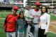From left to right: Trey, Taryn, Tevin, Ken and Melissa Griffey in 2007.