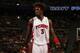 AUBURN HILLS, MI - MAY 7: Ben Wallace #3 of the Detroit Pistons walks upcourt against the Cleveland Cavaliers in game one of the Eastern Conference Semifinals during the 2006 NBA Playoffs at The Palace of Auburn Hills on May 7, 2006 in Auburn Hills, Mich