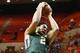 Gathers' willingness to fight for rebounds is an asset that may draw some interested observers in the NBA.