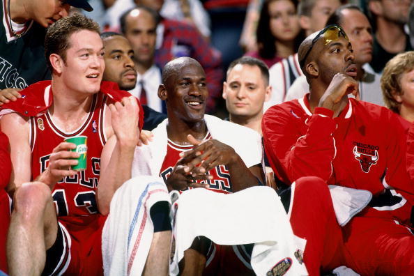 Who was on the 1996 Chicago Bulls Championship team?