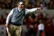 TUSCALOOSA, AL - NOVEMBER 29: Head coach Gus Malzahn of the Auburn Tigers shouts in the first half during the Iron Bowl against the Alabama Crimson Tide at Bryant-Denny Stadium on November 29, 2014 in Tuscaloosa, Alabama. (Photo by Kevin C. Cox/Getty Im