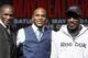 Floyd with his father and Uncle Roger.