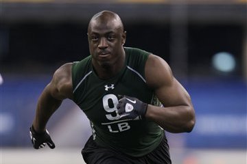 Houston at the 2011 combine.