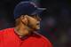 BOSTON, MA - JULY 31: Eduardo Rodriguez #52 of the Boston Red Sox walks to the dugout during the fourth inning against the Tampa Bay Rays at Fenway Park on July 31, 2015 in Boston, Massachusetts. (Photo by Maddie Meyer/Getty Images)