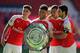 Arsenal won the only piece of domestic silverware contested so far this season.