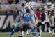 Raiders tight end Clive Walford completes a reception against the Detroit Lions.