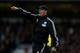 West Bromwich Albion's Welsh Head Coach Tony Pulis gestures during the English Premier League football match between West Ham United and West Bromwich Albion at The Boleyn Ground in Upton Park, East London on November 29, 2015. AFP PHOTO / IAN KINGTON
RE