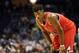 Nov 3, 2015; Charlotte, NC, USA; Chicago Bulls guard forward Jimmy Butler (21) during the first half of the game against the Charlotte Hornets at Time Warner Cable Arena. Mandatory Credit: Sam Sharpe-USA TODAY Sports