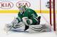 DALLAS, TX - DECEMBER 22: Antti Niemi #31 of the Dallas Stars in goal against the Chicago Blackhawks in the second period at American Airlines Center on December 22, 2015 in Dallas, Texas. (Photo by Ronald Martinez/Getty Images)