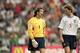 12 Jun 2000: David Seaman (L) and Tony Adams (R) of England apportion the blame during the European Championships 2000 group match against Portugal at the Philips Stadium in Eindhoven, Holland. Portugal won the match 3-2. \ Mandatory Credit: Gary M Prio