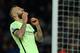 LEICESTER, ENGLAND - DECEMBER 29: Nicolas Otamendi of Manchester City reacts after failing to score during the Barclays Premier League match between Leicester City and Manchester City at The King Power Stadium on December 29, 2015 in Leicester, England.