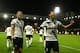 WATFORD, ENGLAND - DECEMBER 28: Son Heung-min (R) of Tottenham Hotspur celebrates scoring his team's second goal with his team mate Harry Kane (L) during the Barclays Premier League match between Watford and Tottenham Hotspur at Vicarage Road on December