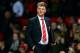 MANCHESTER, ENGLAND - DECEMBER 28: Louis van Gaal, manager of Manchester United leaves the pitch after the Barclays Premier League match between Manchester United and Chelsea at Old Trafford on December 28, 2015 in Manchester, England. (Photo by Alex Li