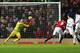 Martial's header put United in front.