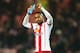 SUNDERLAND, ENGLAND - JANUARY 02: Jermain Defoe of Sunderland celebrates at full time during the Barclays Premier League match between Sunderland and Aston Villa at The Stadium of Light on January 02, 2016 in Sunderland, England. (Photo by Ian MacNicol/G