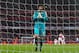 LONDON, ENGLAND - JANUARY 02: Petr Cech of Arsenal looks on during the Barclays Premier League match between Arsenal and Newcastle United at Emirates Stadium on January 2, 2016 in London, England. (Photo by Catherine Ivill - AMA/Getty Images)
