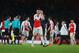 LONDON, ENGLAND - JANUARY 02: Laurent Koscielny of Arsenal applauds after the Barclays Premier League match between Arsenal and Newcastle United at Emirates Stadium on January 2, 2016 in London, England. (Photo by Catherine Ivill - AMA/Getty Images)