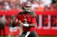 TAMPA, FL - DECEMBER 27: Jameis Winston #3 of the Tampa Bay Buccaneers looks to pass against the Chicago Bears during the game at Raymond James Stadium on December 27, 2015 in Tampa, Florida. The Bears defeated the Buccaneers 26-21. (Photo by Joe Robbins/