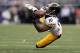 BALTIMORE, MD - DECEMBER 27: Martavis Bryant #10 of the Pittsburgh Steelers misses a pass from Ben Roethlisberger #7 during the fourth quarter against the Baltimore Ravens at M&T Bank Stadium on December 27, 2015 in Baltimore, Maryland. (Photo by Patri
