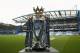 LONDON, ENGLAND - OCTOBER 31: The Premier League trophy on display prior to the Barclays Premier League match between Chelsea and Liverpool at Stamford Bridge on October 31, 2015 in London, England. (Photo by Ian Walton/Getty Images)