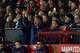 Manchester United's Dutch manager Louis van Gaal gestures during the English Premier League football match between Manchester United and Swansea City at Old Trafford in Manchester, north west England, on January 2, 2016. Manchester United won the game 2-1