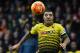 Watford's English striker Troy Deeney chases the ball during the English Premier League football match between Watford and Liverpool at Vicarage Road Stadium in Watford, north of London on December 20, 2015. AFP PHOTO / BEN STANSALL
RESTRICTED TO EDITOR