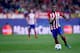 MADRID, SPAIN - OCTOBER 21: Jackson Arley Martinez of Atletico de Madrid controls the ball during the UEFA Champions League Group C match between Club Atletico de Madrid and FC Astana at Vicente Calderon stadium on October 21, 2015 in Madrid, Spain. (P