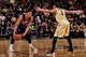 NASHVILLE, TN - JANUARY 02: Ben Simmons #25 of the LSU Tigers dribbles against Wade Baldwin IV #4 of the Vanderbilt Commodores during the second half at Memorial Gym on January 2, 2016 in Nashville, Tennessee. (Photo by Frederick Breedon/Getty Images)
