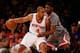 NEW YORK, NY - DECEMBER 19: Arron Afflalo #4 of the New York Knicks in action against the Chicago Bulls at Madison Square Garden on December 19, 2015 in New York City. Knicks defeated the Bulls 107-91. NOTE TO USER: User expressly acknowledges and agre