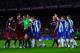 Tempers flared during this pulsating derby match.