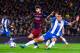BARCELONA, SPAIN - JANUARY 06: Gerard Pique of FC Barcelona scores his team's third goal during the Copa del Rey Round of 16 first leg match between FC Barcelona and RCD Espanyol at Camp Nou on January 6, 2016 in Barcelona, Spain. (Photo by David Ramos/